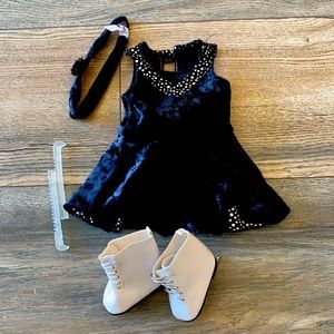 American Girl Doll Ice Skating Outfit